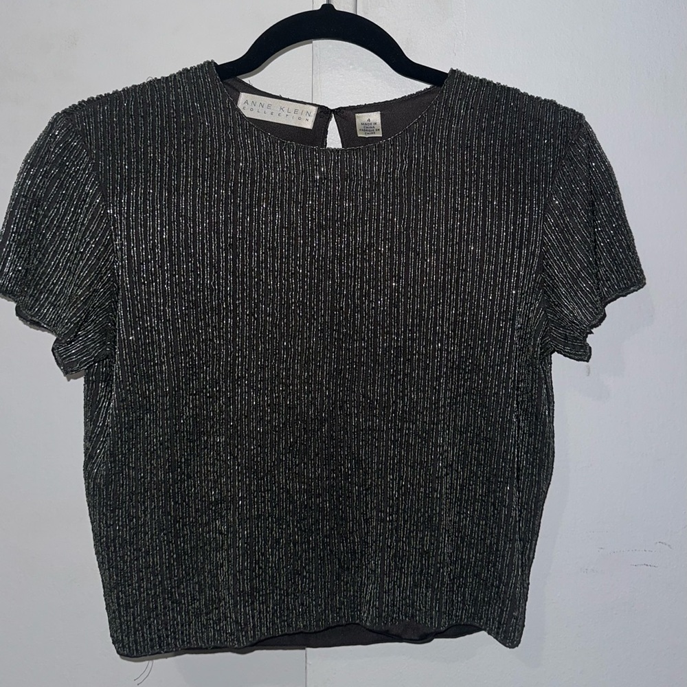 Vintage unique cropped top